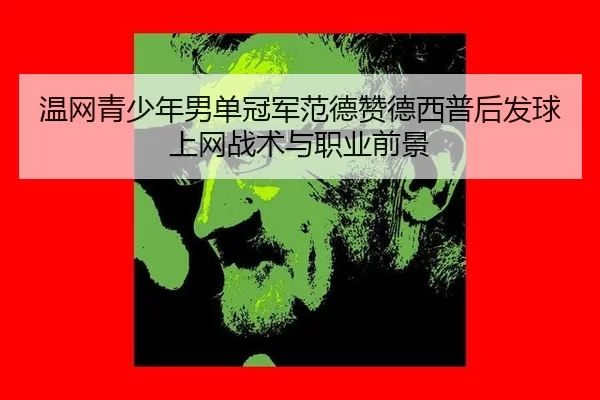 温网青少年男单冠军范德赞德西普后发球上网战术与职业前景
